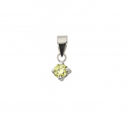 Gold pendant 10kt, 08-3PW